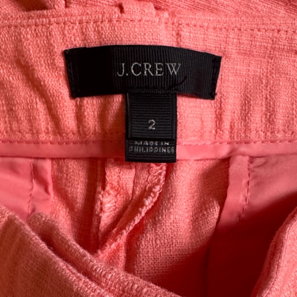 J. Crew High Waist Coral Shorts - Picture 2 of 5